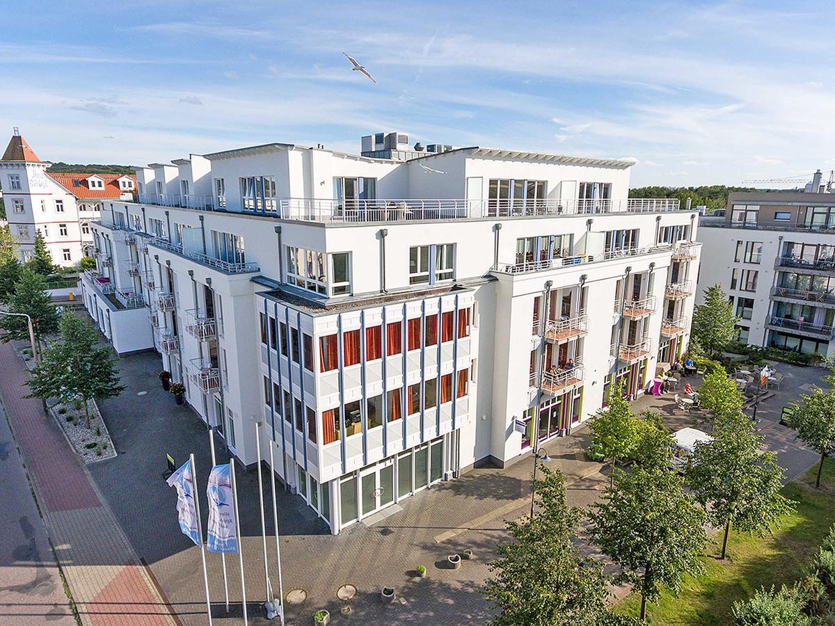 Residenz Bel Vital In Binz - Wg21 Mit Balkon Und Seitlichem Meerblick Exterior foto